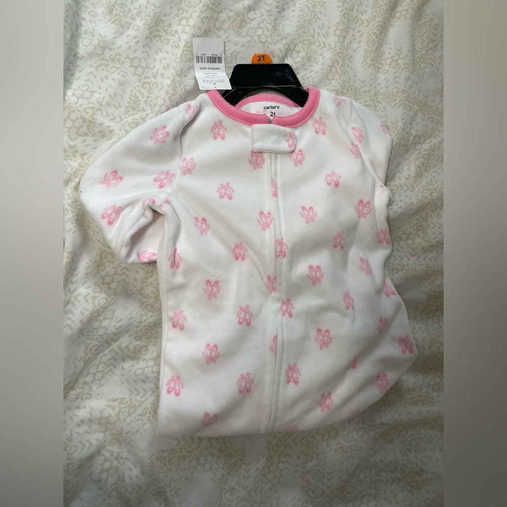 Carter’s - 2T - NWT Ballet Slippers Footie Pajamas